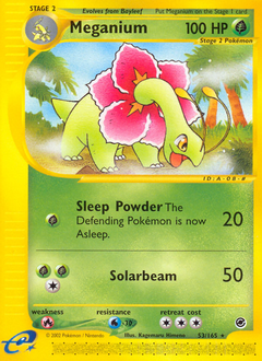 Pokemon Expedition Base Set Meganium - 53