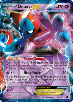 Pokemon Plasma Freeze Deoxys-EX - 53