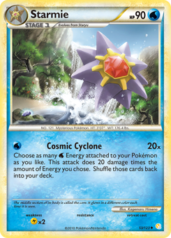 Pokemon HeartGold & SoulSilver Starmie - 53
