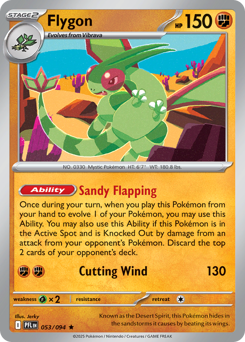 Pokemon Phantasmal Flames Flygon - 53