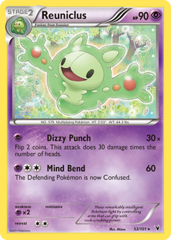Pokemon Noble Victories Reuniclus - 53
