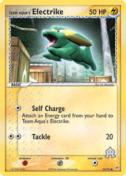 Pokemon Team Magma vs Team Aqua Team Aqua's Electrike - 53