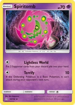 Pokemon Ultra Prism Spiritomb - 53