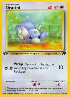 Pokemon Team Rocket Dratini - 53