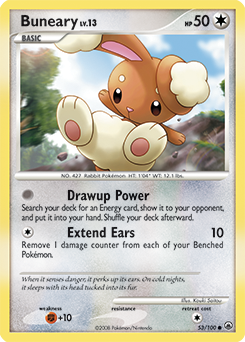 Pokemon Majestic Dawn Buneary - 53