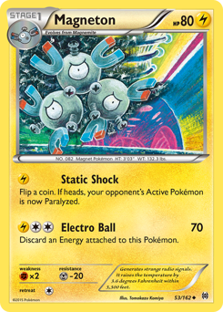 Pokemon BREAKthrough Magneton - 53