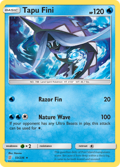 Pokemon Unified Minds Tapu Fini - 53