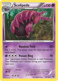 Pokemon XY Scolipede - 53