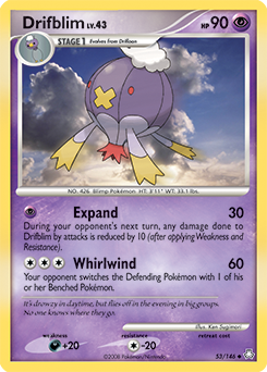 Pokemon Legends Awakened Drifblim - 53