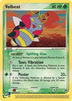 Pokemon Sandstorm Volbeat - 53