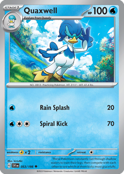 Pokemon Scarlet & Violet Quaxwell - 53