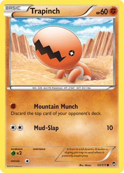 Pokemon Furious Fists Trapinch - 53