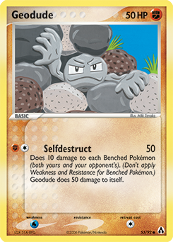Pokemon Legend Maker Geodude - 53