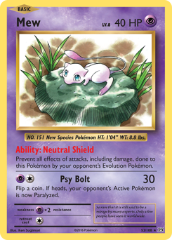 Pokemon Evolutions Mew - 53