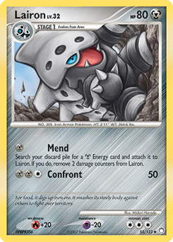 Pokemon Mysterious Treasures Lairon - 53