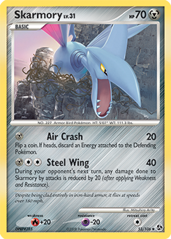 Pokemon Great Encounters Skarmory - 53