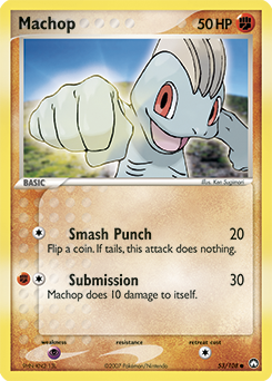Pokemon Power Keepers Machop - 53