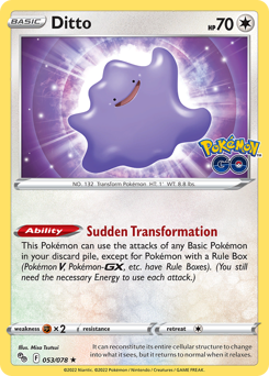 Pokemon Pokémon GO Ditto - 53
