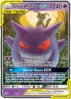 Pokemon Team Up Gengar & Mimikyu-GX - 53