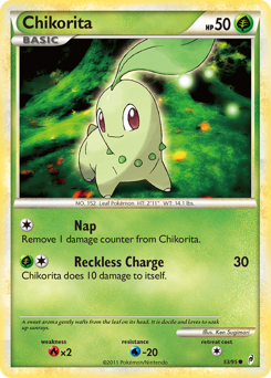 Pokemon Call of Legends Chikorita - 53
