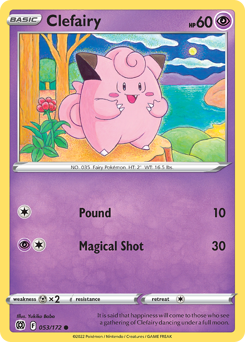 Pokemon Brilliant Stars Clefairy - 53