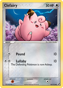 Pokemon Unseen Forces Clefairy - 53