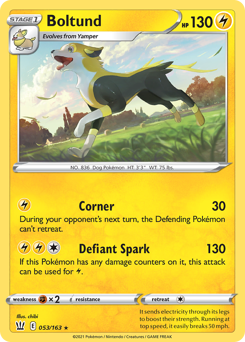 Pokemon Battle Styles Boltund - 53
