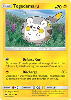 Pokemon Sun & Moon Togedemaru - 53