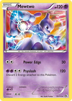 Pokemon Legendary Treasures Mewtwo - 53