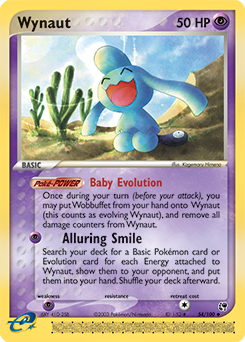 Pokemon Sandstorm Wynaut - 54