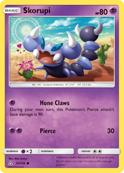 Pokemon Ultra Prism Skorupi - 54