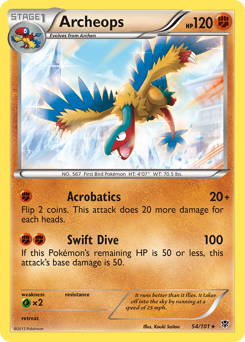 Pokemon Plasma Blast Archeops - 54
