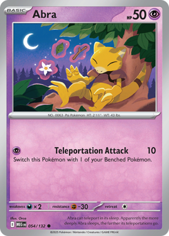 Pokemon Mega Evolution Abra - 54