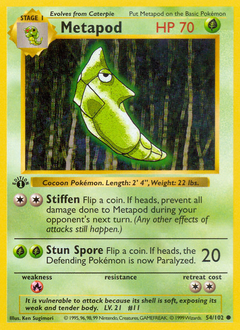 Pokemon Base Metapod - 54