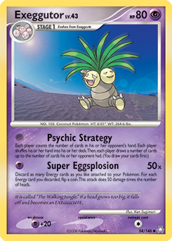Pokemon Legends Awakened Exeggutor - 54