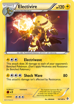 Pokemon Boundaries Crossed Electivire - 54