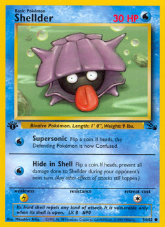 Pokemon Fossil Shellder - 54