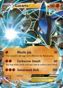 Pokemon Furious Fists Lucario-EX - 54