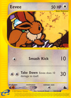 Pokemon Skyridge Eevee - 54