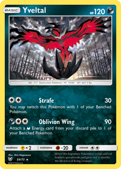 Pokemon Shining Legends Yveltal - 54