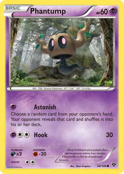 Pokemon XY Phantump - 54