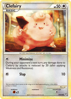 Pokemon Call of Legends Clefairy - 54