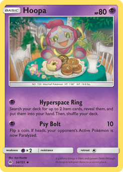 Pokemon Forbidden Light Hoopa - 54