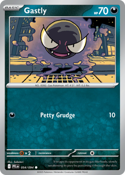 Pokemon Phantasmal Flames Gastly - 54