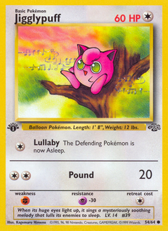 Pokemon Jungle Jigglypuff - 54