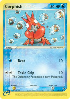 Pokemon Dragon Corphish - 54