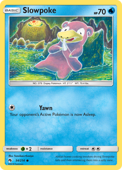 Pokemon Lost Thunder Slowpoke - 54
