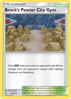 Pokemon Hidden Fates Brock's Pewter City Gym - 54