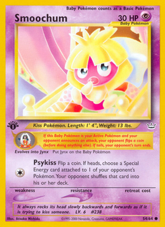 Pokemon Neo Revelation Smoochum - 54