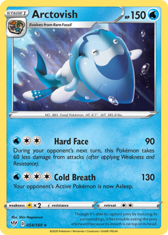 Pokemon Darkness Ablaze Arctovish - 54